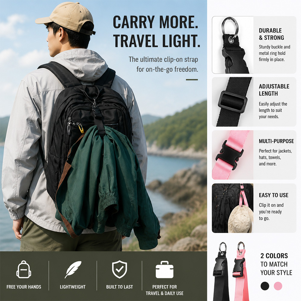 Travel Backpack Anti Theft - Портативный противоугонный ремень для багажа, прочная
