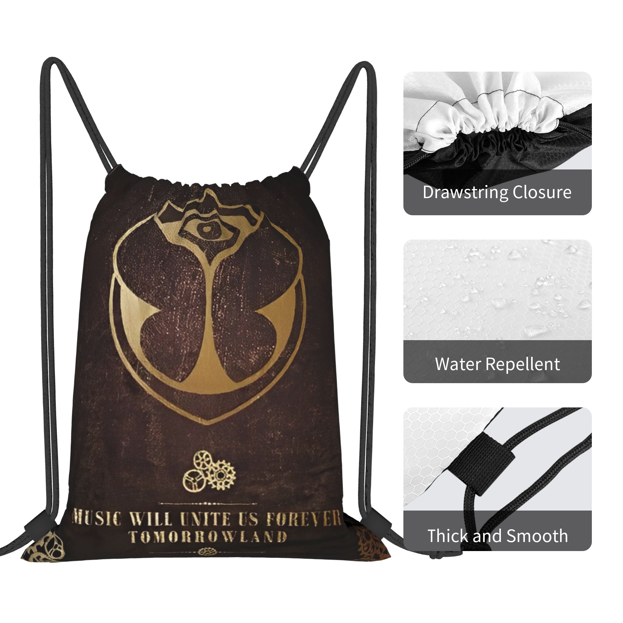 Спортивные сумки на шнурке Tom – обзор и цена Drawstring Gym Bag