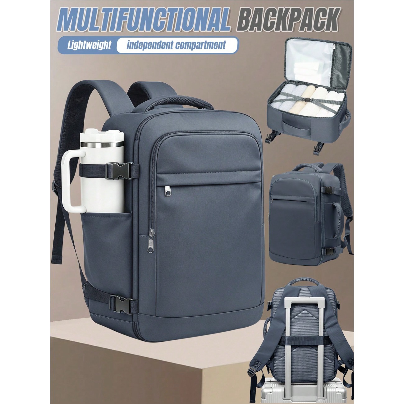 Легкий дорожный рюкзак большой – обзор и цена Laptop Backpack 15.6