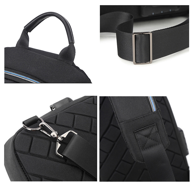 Мужская сумка-кофр с защитой о – обзор и цена Travel Backpack Anti Theft