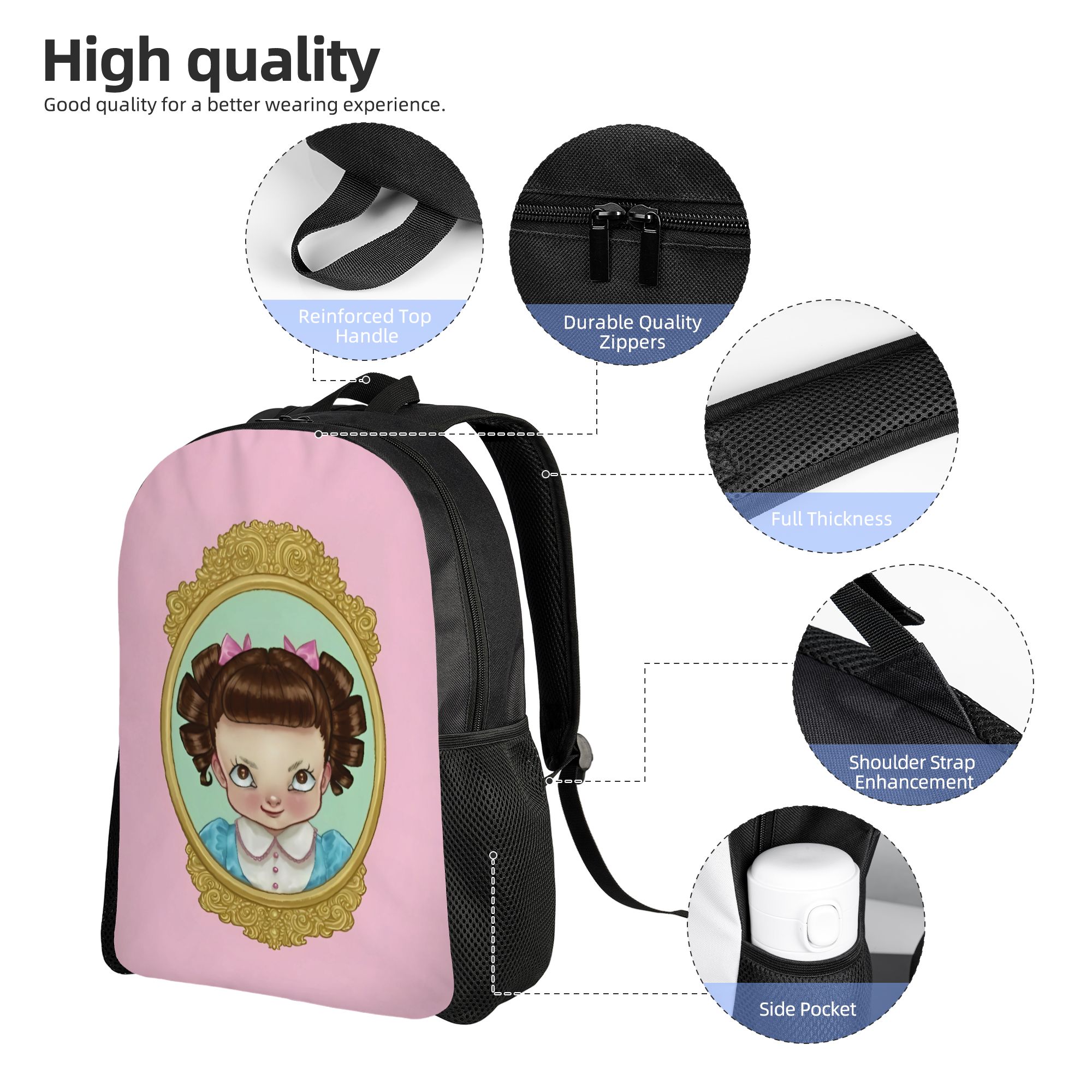 Рюкзак M-Melanie M-Martinez HA – обзор и цена School Backpack Teen