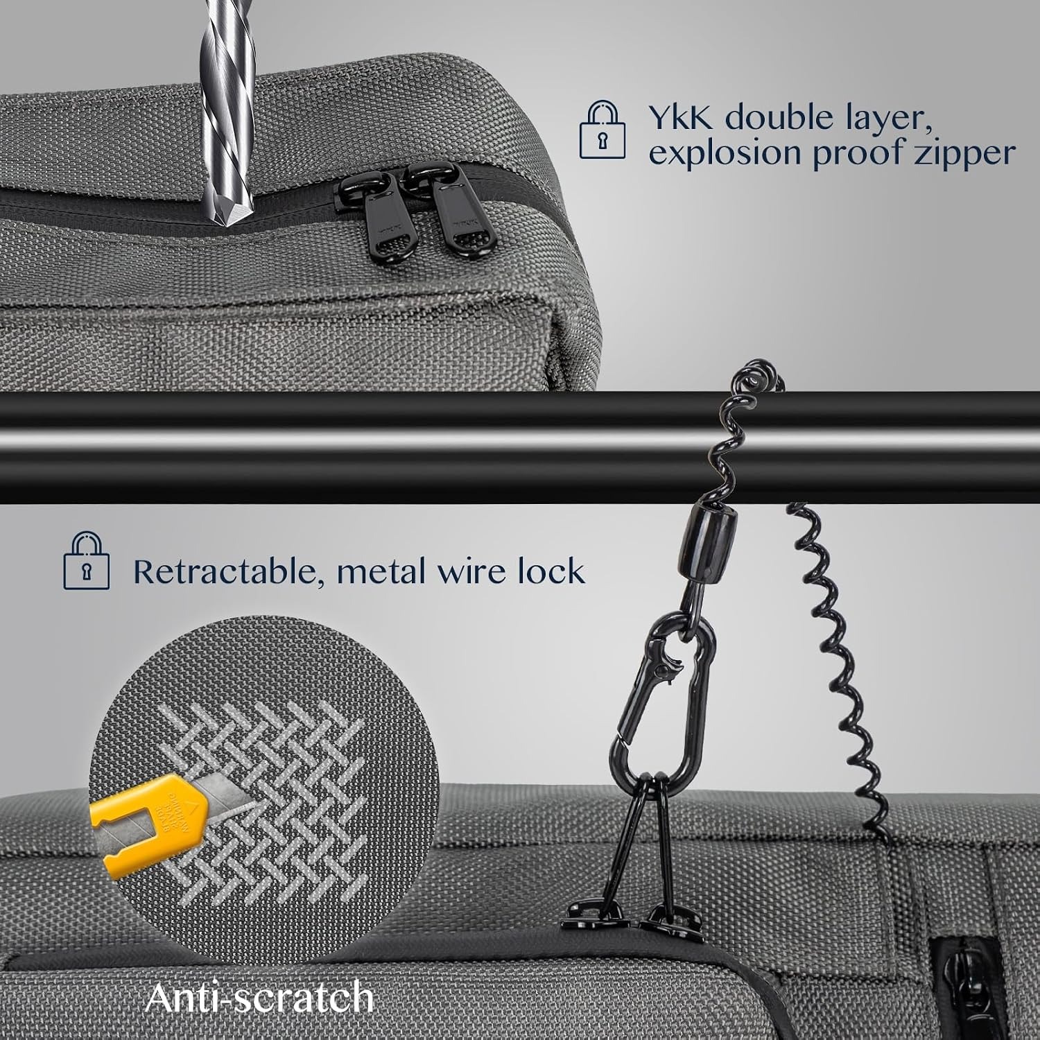 Рюкзак-слинг с защитой от краж – обзор и цена Travel Backpack Anti Theft